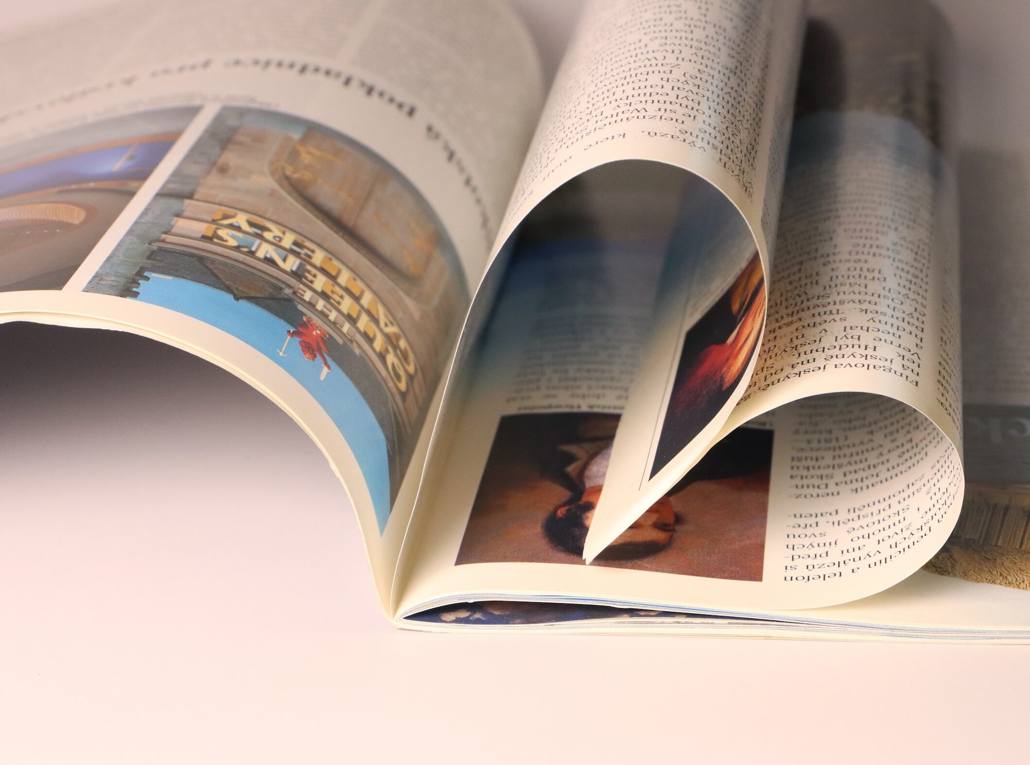 Heart,From,The,Pages,Of,An,Open,Magazine